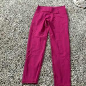 Pink leggings